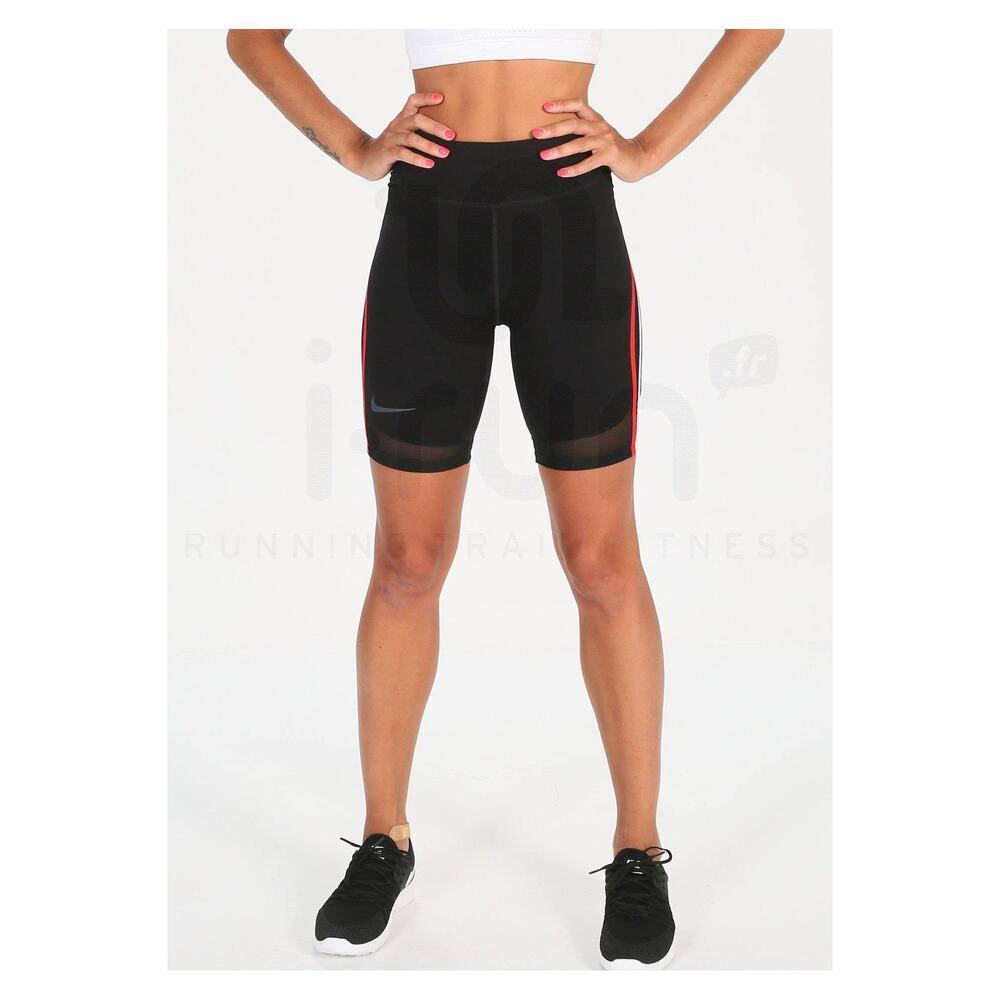 NWT NIKE City Ready Women's Dri-Fit Running Shorts Sz XS Black Red White - Picture 9 of 15